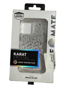 Case-Mate Karat Series Hybrid case for Apple iPhone 12 mini - karat Crystal - Picture 1 of 3