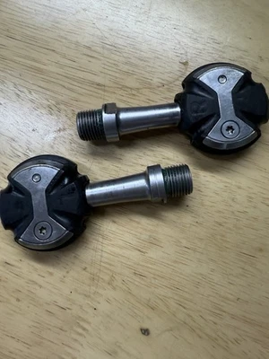 Pedales sin clip Speedplay ZERO negros de acero inoxidable 206 g Foto 1 de 4