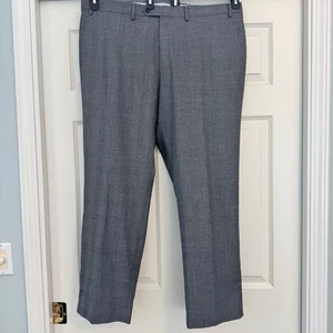 Ralph Lauren Gray Plaid Dress Pants 42 x 30 - Picture 1 of 9