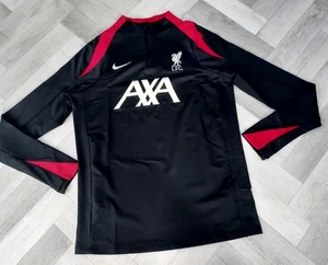Nike Liverpool F.C Dri-Fit Strike Drill Top 1/2 Zip Sport Top Mens MED RRP £60 - Picture 1 of 8