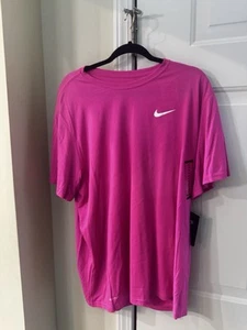 Nike Tee Fushia Pink 2XXL Big And Tall Nwt - Picture 1 of 6