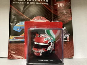 Ferrari Helmets Charles Leclerc 2021 GP Imola 1:5, New In Centauria Case - Picture 1 of 5