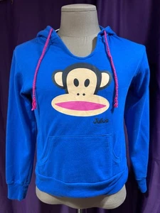 Y2K RARE Paul Frank Julius Drawstring Hoodie - KIDS LARGE - EUC-One Owner, ME - Picture 1 of 3