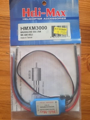 Heli-Max HMXM3000 25A Brushless Motor Electronic Speed Controller  - Image 1 of 2