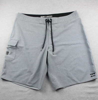Billabong PlatinumX All Day 10" Board Shorts Mens 36 Gray Polyester Stretch - Image 1 of 4