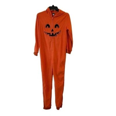 Old Navy Halloween Pumpkin 🎃 Unisex One Piece  XL Kids Boys Girls - Image 1 of 4