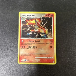 Infernape Lv. 40 5/130 Diamante y Perla Holo Sangrado Pokemon Tarjeta LP POKE1 - Imagen 1 de 6