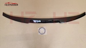 ALERÓN TRASERO NEGRO BRILLANTE ASPECTO M4 LABIO DEL MALETERO PARA BMW G30 SERIE 5 2017 20 UK - Imagen 1 de 6