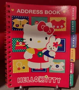 Vintage Rare Hello Kitty Address Book, Saniro, New 1997 - Picture 1 of 3