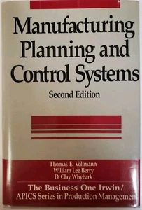 Manufacturing Planning and Control Systems, Second Edition - Picture 1 of 3