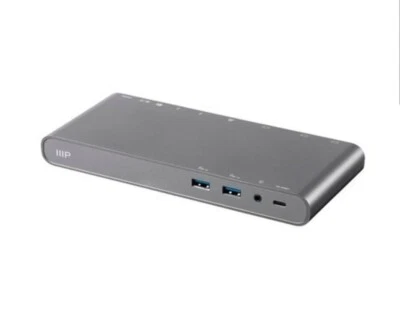 Monoprice USB-C Dual-Monitor Docking Station for USB-C Laptops, MST, 100W - Image 1 of 4