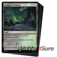 Temple Of Malady X4 M/NM Magic: The Gathering MTG Universes Beyond: Fallout