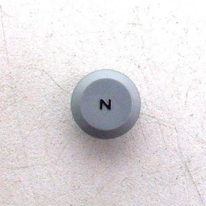 NOS CENTER CAP BUTTON FOR NITROGEN VALVE FAUCET 216-578 "N" NITROGEN GRAY KB - Picture 1 of 5