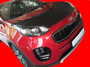 MÁSCARA NARIZ DELANTERA para Kia Sportage desde 2015 CAPÓ DE COCHE CAPÓ SUJETADOR AJUSTE - Imagen 1 de 4