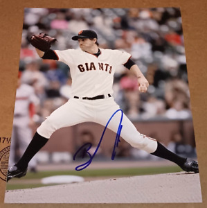 Barry Zito San Francisco Giants SIGNED AUTOGRAPHED 8x10 Photo COA BASEBALL MLB