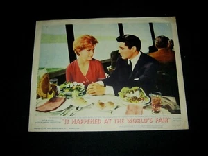 Original ELVIS PRESLEY IT HAPPENED AT THE WORLD'S FAIR 11x14 JOAN O'BRIEN #2 - Picture 1 of 1