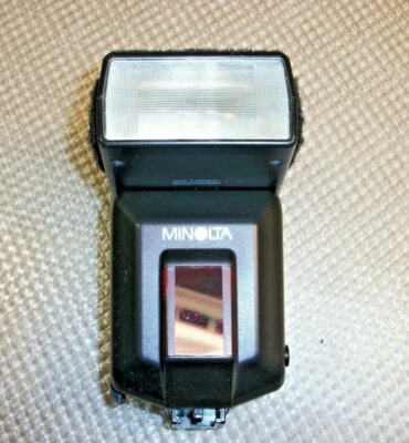 Minolta 3600HS D Wireless Shoe Mount Flash for Sony Cameras - Tested & Working! - Image 1 of 4