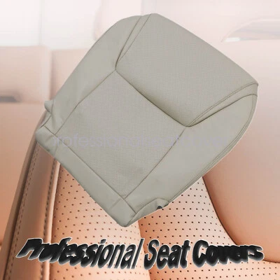 For 2008 2009 2010 Lexus LX570 Driver Bottom PERF Leather Seat Cover Light Tan - Image 1 of 4