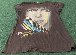 Micheal Jackson T-shirt Vintage No Tag See Measurements - Picture 1 of 7