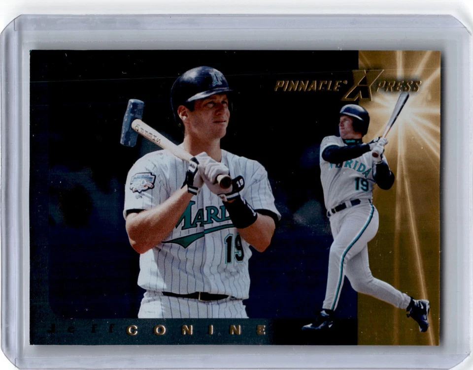 1997 Pinnacle X-Press  Men of Summer #89 Jeff Conine - Image 1 of 2