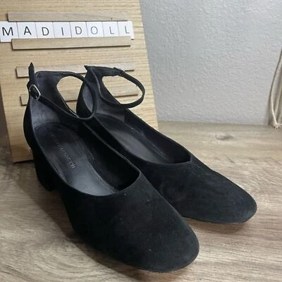 Sigerson Morrison Black Suede Kairos Pumps Size 8.5 - Image 1 of 4