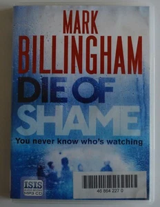Die of Shame - Mark Billingham - Unabridged Audiobook - MP3CD - Imagen 1 de 2