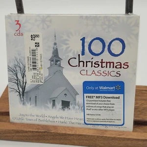 Brand New Sealed 100 Christmas Classics 3-CD Holiday Walmart Exclusive  - Picture 1 of 2