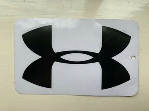 NUOVO ADESIVO Under Armour Decalcomania vinile nero bianco UA logo finestra tavola da surf auto - Foto 1 di 2