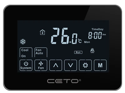 CX024-PR2 - Wifi Programmable Thermostat: 5+2 Day Schedule, Large Display - Image 1 of 4