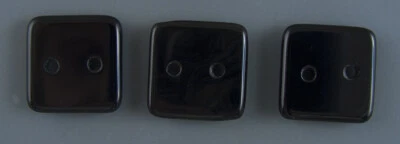 NATURAL STONE CLOTHING BUTTON - SET OF 3 - ONYX - Image 1 of 2