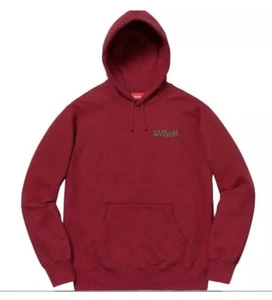 Supreme Portrait Hoodie Cardinal Red Mens Medium Authentic NEW - Picture 1 of 8