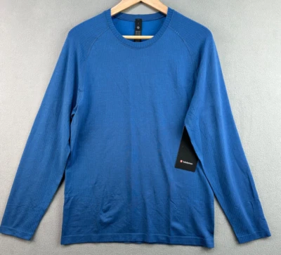 Lululemon Metal Vent Tech Long-Sleeve Shirt Small Pipe Dream Pitch Blue LM3FHKS - Image 1 of 4
