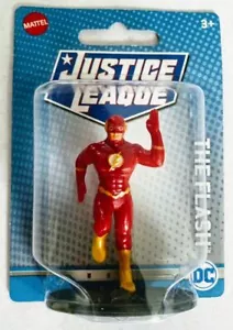 FIGURA DE LA LIGA DE LA JUSTICIA 2.5" MATTEL MICRO DC COMICS PASTEL TOPPER-THE FLASH NUEVO EN CAJA - Imagen 1 de 2
