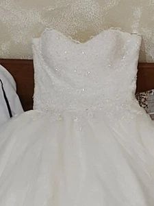 Vestito Sposa modello KATIA size 46/48 - Foto 1 di 11