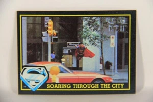 Superman 3 Topps 1983 Trading Card #4 Soaring Through The City ENG L019069 - Picture 1 of 2