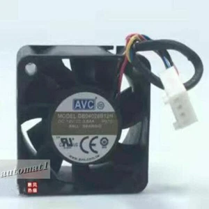 For 1 PCS AVC Fan DB04028B12H DC 12V 0.53A 4CM 4028 4 pin 404028mm - Picture 1 of 1