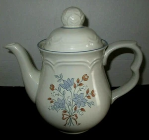 10" Cordella "BLUET" Japanese Stoneware Large Teapot Beautiful  - Picture 1 of 6