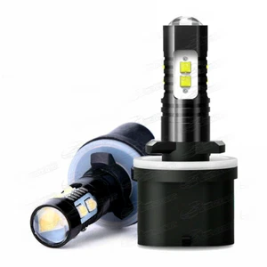 2X 880 890 892 893 899 100W 6500K Xenon White SKN LED Fog Light Driving Bulbs - Picture 1 of 12
