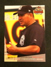 2012 Grandstand, New Britain Rock Cats - Coach - RUDY HERNANDEZ