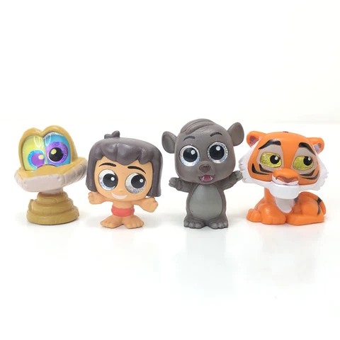 Disney Doorables Series 7 The Jungle Book Lot Of 4 Mowgli Baloo Kaa & Shere Khan Cover