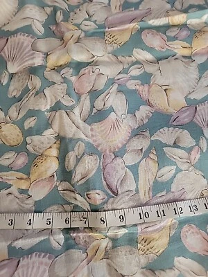 Vintage fabric Pastel Cotton Blend Wamsutta Fabric 3 Yd X 46" - Image 1 of 4