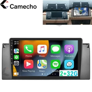 For BMW E39 E53 E38 Car Stereo Radio 9'' Android 11 HD GPS Carplay Auto MP5 Navi - Bild 1 von 12
