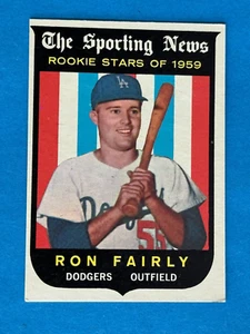 1959 TOPPS #125 RON FAY THE SPORTING NEWS ROOKIE STARS QUASI NUOVO + L.A. DODGERS - Foto 1 di 2