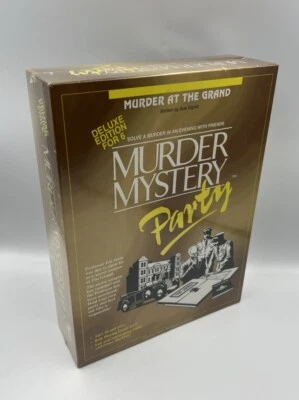 Murder Mystery Party Gane for 6 BV Leisure Murder at the Grand 18+ New & Sealed - Image 1 of 3