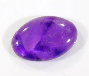 NATURAL AMETHYST LACE AGATE OVAL CABOCHON GEMSTONE 26x17x6 MM 20.CT LZ=0138 - Picture 1 of 6