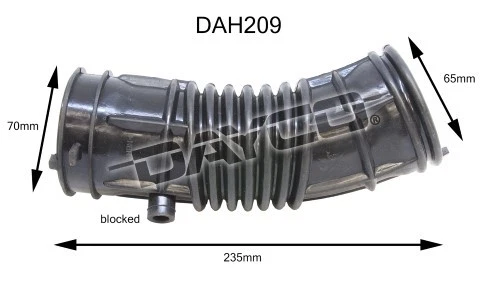 DAYCO AIR INTAKE HOSE for HONDA ODYSSEY RB K24A DAH209 - Image 1 of 1