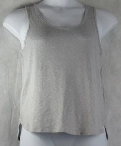 Roudelain Women's Soft Knit Polyester Lounge Pajama Tank Top, Gray, Large - Picture 1 of 2