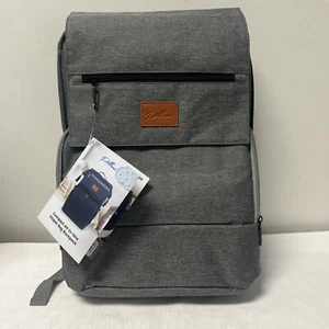 Mochila Bolsa de Pañales Pillani Compacta Todo en Uno Gris #7832 Nueva con Etiquetas - Imagen 1 de 16