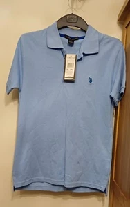 US POLO ASSN. t shirt new with tag blue REDUCED!!! - Picture 1 of 6