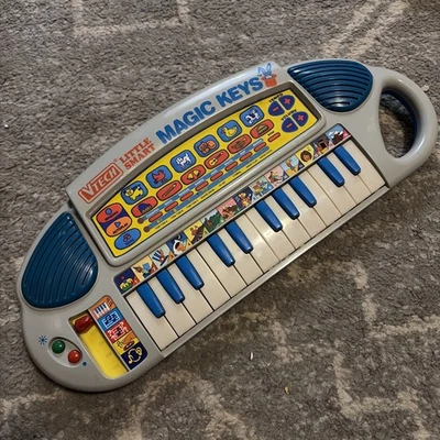 Vtech Little Smart Magic Keys Toy Keyboard, Vintage, Tested, Working, Piano, 90s - Image 1 of 4